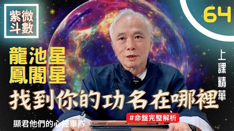 龍池 命宮|龍池星與鳳閣星介紹